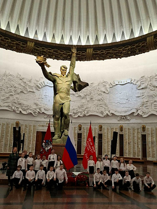 Флеш-моб в Музее на Поклонной горе